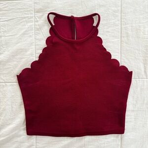 Cute halter crop top